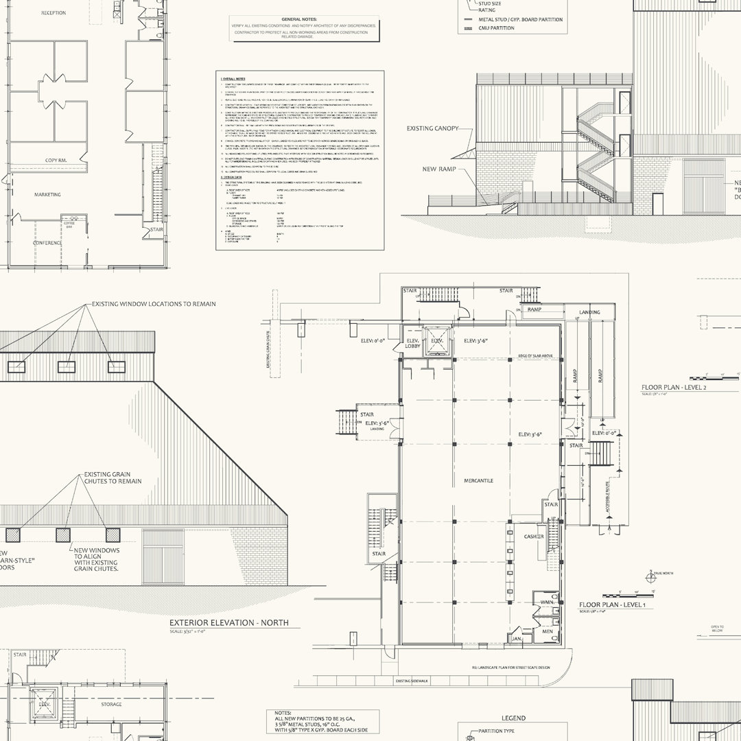 The Market Wallpaper Magnolia Home 