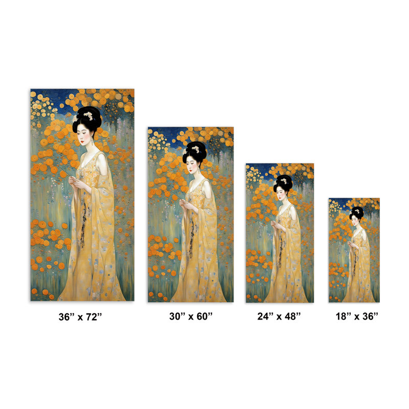Thoughtful Elegance, 48" H x 24" W