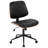 Home Office Chair No Arms with Wheels, Adjustable Height Small Desk Chair-118665611