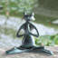 Frog Weather Resistant Metal Garden Statue