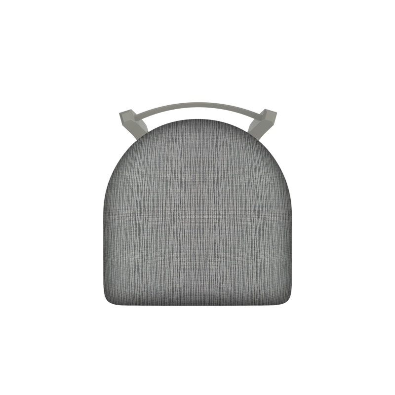Tabouret de bar 821 Catalina, Alpin graphique, Nickel anodisé, Tabouret de comptoir (assise de 25 po de hauteur)