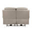 Causeuse inclinable double Hanna, cuir brun latte, USB, 64 pouces-115686053-115686054