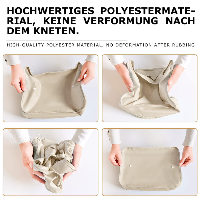 Rebrilliant Fabric Storage Bag, Beige