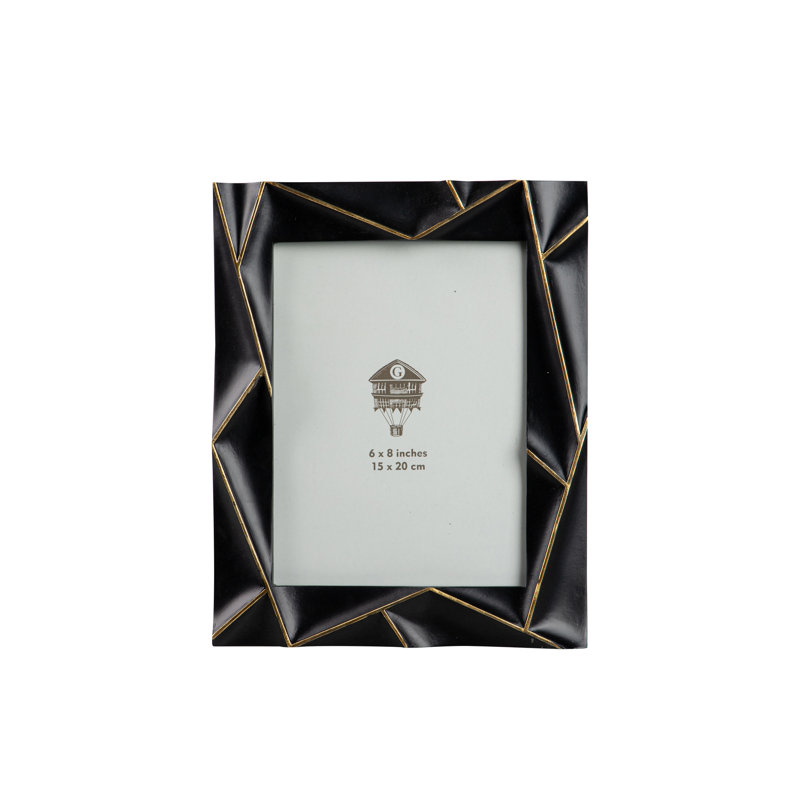 RESIN PHOTOFRAME 15X20 CM, Black