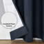 Cameron Thermal Insulated 100% Blackout Grommet Curtain Panel-645731237-645731242
