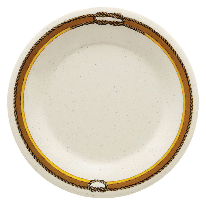  Assiette de présentation en mélamine 6,5 po, 12 pièces