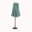 Grand parasol rectangulaire double 14,8 pi avec manivelle-2050426954