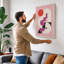 Abstract Composition in Profile Mid-Century - Wrapped Canvas-109978520-109978524