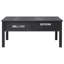 Arkose Solid Wood Four Leg Coffee Table with Storage