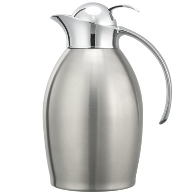 Stainless Steel Vacuum Insulated 4.2 Cup Push Button Server