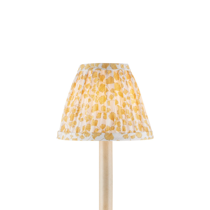 Abat-jour de lustre effilé Maiden, Jaune
