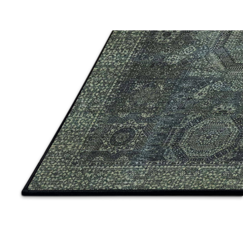 Abstract Indoor Rug, Rectangle 8' x 10'