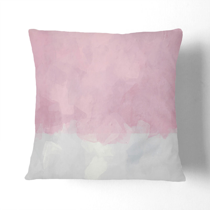 Half of the Heart Cushion with Filling, 40cm H x 40cm W x 15cm D, Stone
