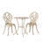 Cast 3pc Bistro Set