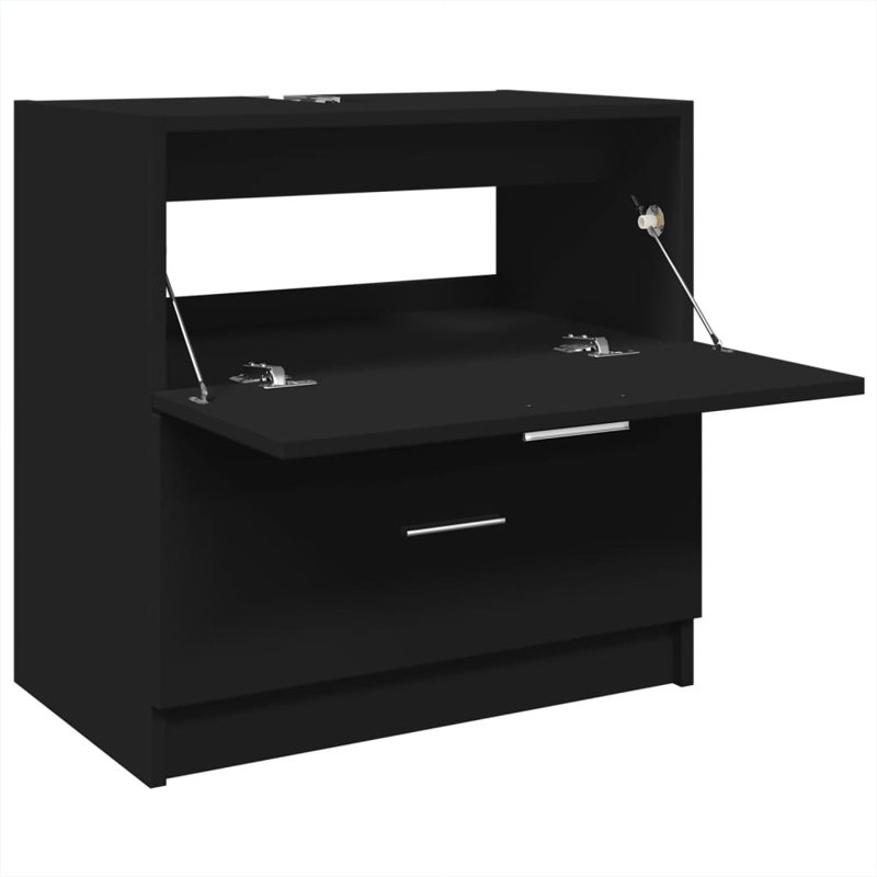 Britzel Under Sink Cabinet, Black