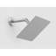Robinet de douche avec support de rangement Ensemble de décoration de pomme de douche à pluie de 8 pouces avec ensemble de robinet de douche à jet simple-114230201
