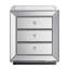 Three Drawer Cabinet With Bead Mirror Finish