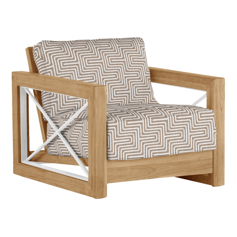 Malta Teak Outdoor Lounge Chair