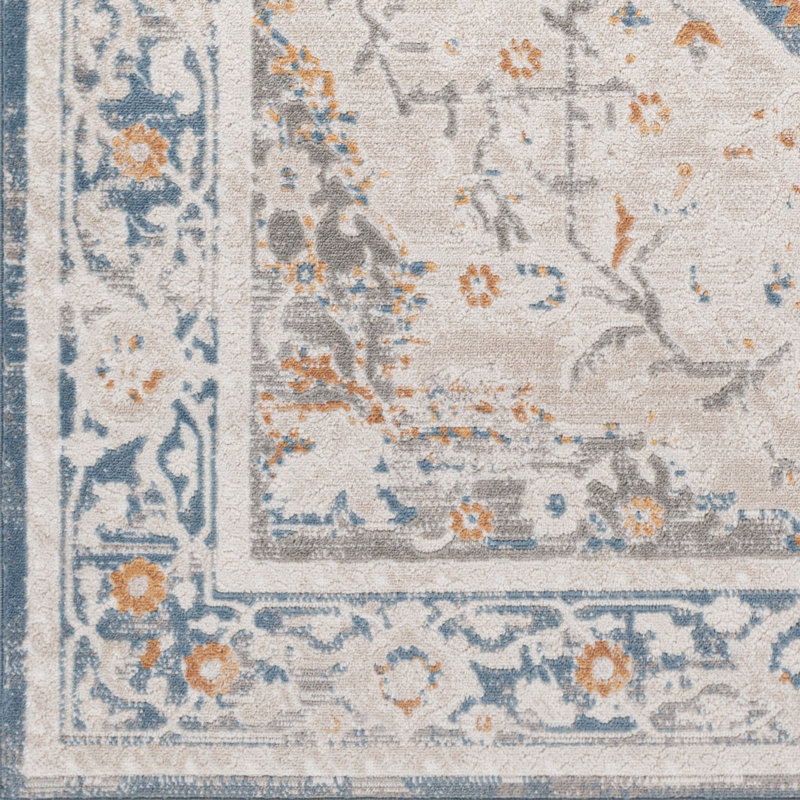 Acadia Floral Indoor Rug, Rectangle 5'3" x 7'3"