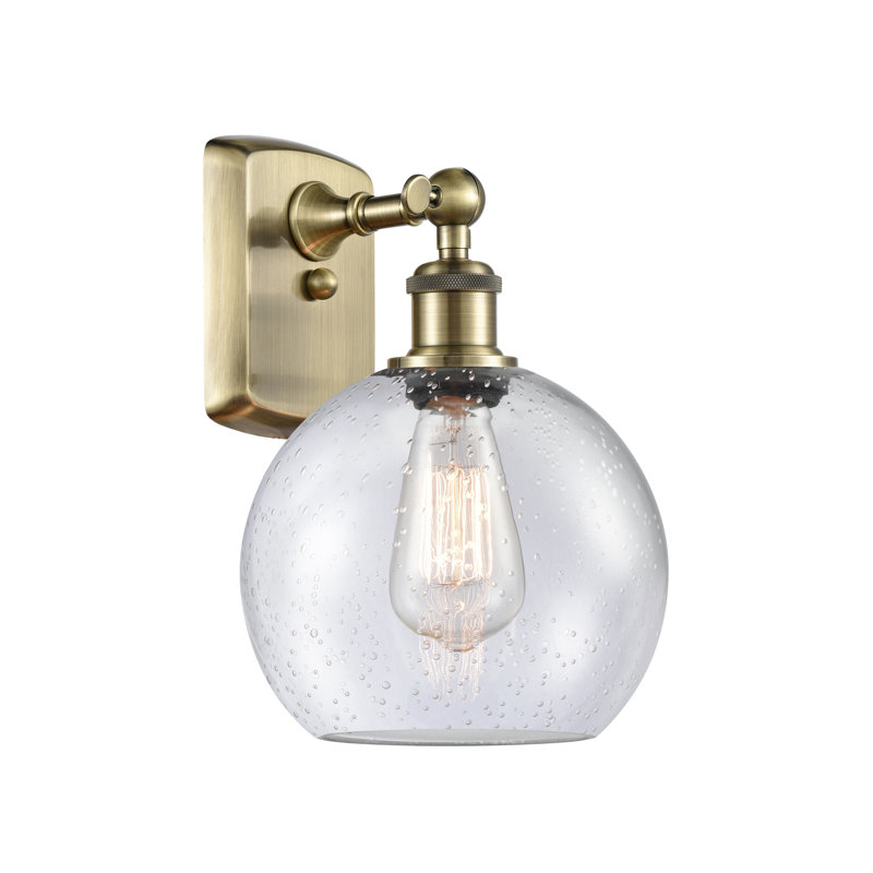 Cobham Armed Sconce, LED, Clear