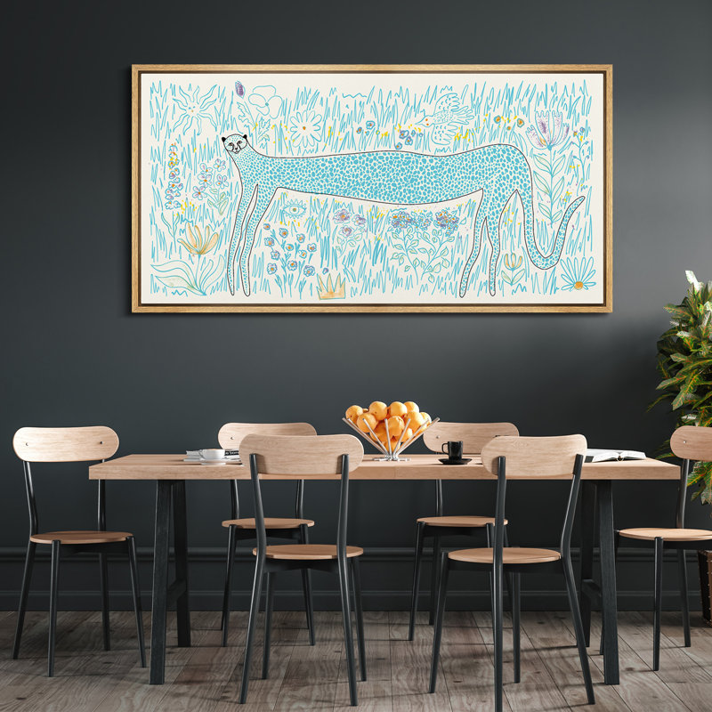 Reproduction sur toile encadrée d'enfant, H 30 po x l 60 po, Naturel
