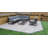 Lamaya Rectangular 6 - Piece 8 - Person 2000Cm L Aluminum Table Set with Cushions
