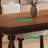 Vintage high-end solid wood dining table sets 6 - Person Solid Wood Top Four Leg Base Dining Set-100910758