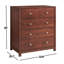 Commode 4 tiroirs Erskine