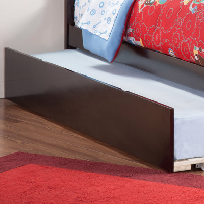 Rasnick Solid Wood Roll Out Trundle Bed