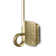 Wentworth 1-Light LED Armed Sconce