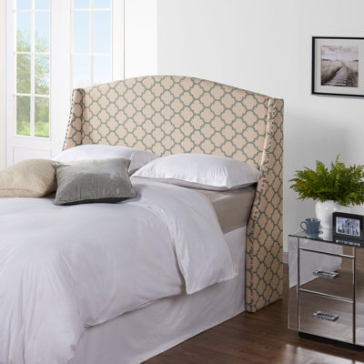 Cynthia Upholstered Wingback Headboard