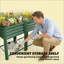 Boîte à fleurs surélevée pour l'extérieur, lit de jardin surélevé avec tablette de rangement, boîte à fleurs surélevée en métal avec pieds pour légumes, fleurs, herbes, vert 47,2 po x 21,7 po x 31,5 po-490837169