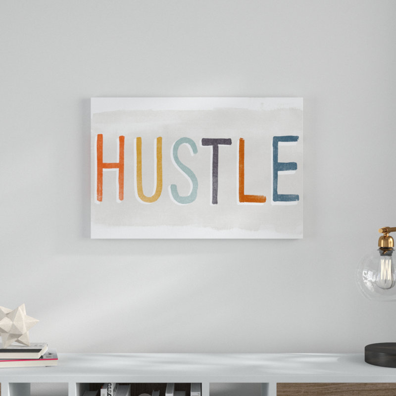 Hipster Sayings VI par June Erica Vess - Art textuel sur toile tendue, H 20 po x l 30 po