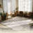  Thassos - Indoor, Machine Washable Area Rug 9' x 12' Beige Black Home Carpet, All Ages-264604132