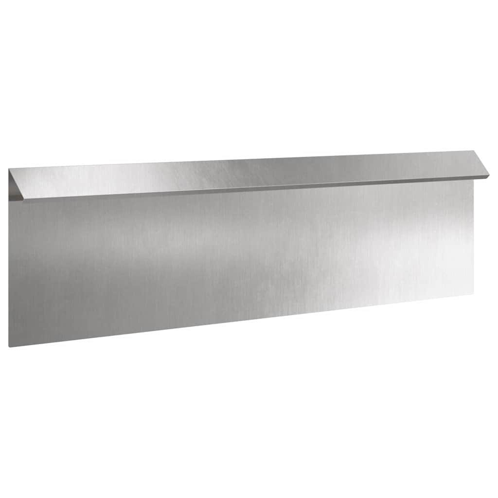 25cm H x 100cm W Stainless Steel Hardware