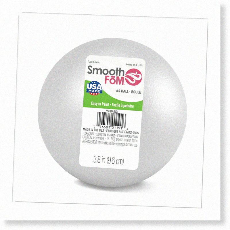 White Foam Ball
