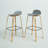 Brees Counter Stool with Metal Frame-1061402516