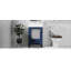 Meuble-lavabo de 20 pouces avec lavabo en céramique et beaucoup de rangement - idéal pour les petites salles de bain-274803454