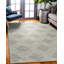 Hand Tufted Wool Geometric Area Rug in Gray-1935045981