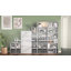 Bibliothèque de rangement en bois à 2 tiroirs Breayla H 15,7 "-688936512