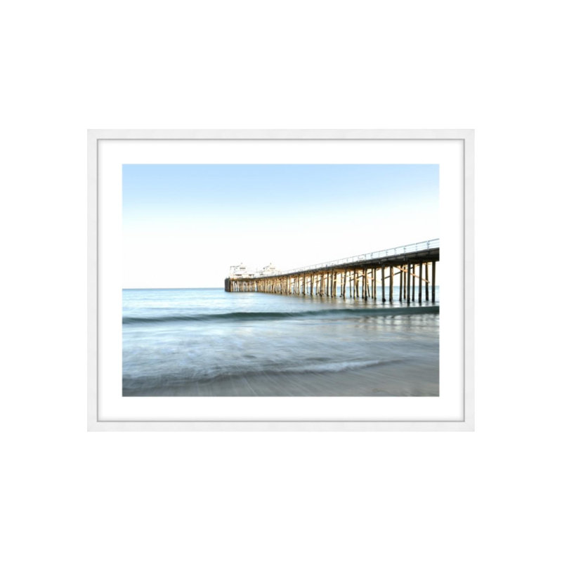 Wave In Malibu Print by Mari Urasawa, Outdoor, 47" H x 61" W x 1.5" D