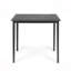 Table de bar rectangulaire d'extérieur en bois d'acacia
