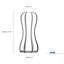 Linea Handmade Glass Table Vase