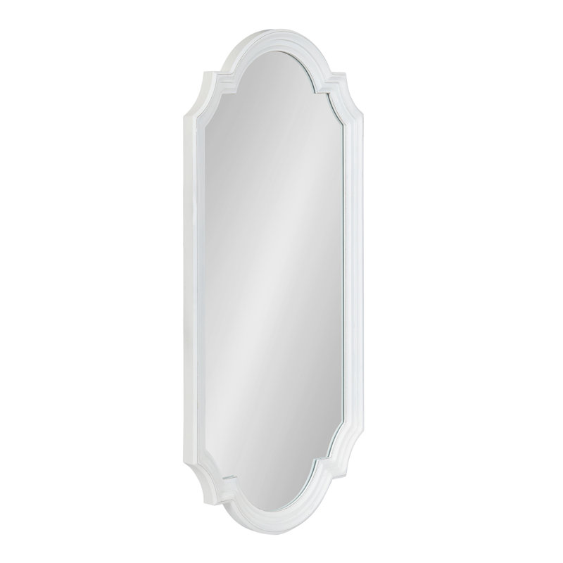 Second Avenue MDF Mirror, White, 42" x 20"