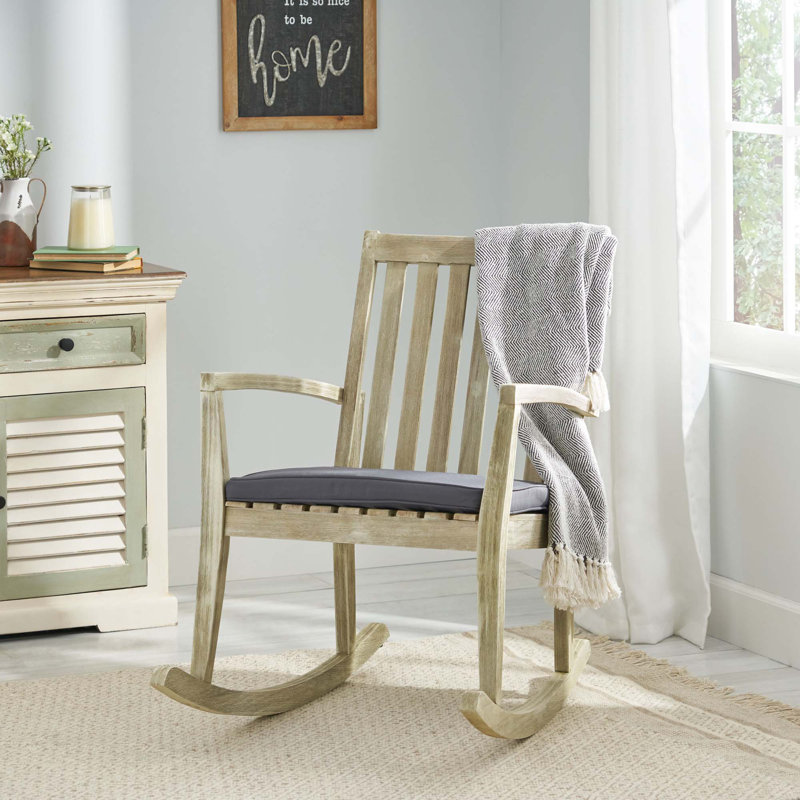 Fauteuil à bascule MONTROSE, Gris, Gris
