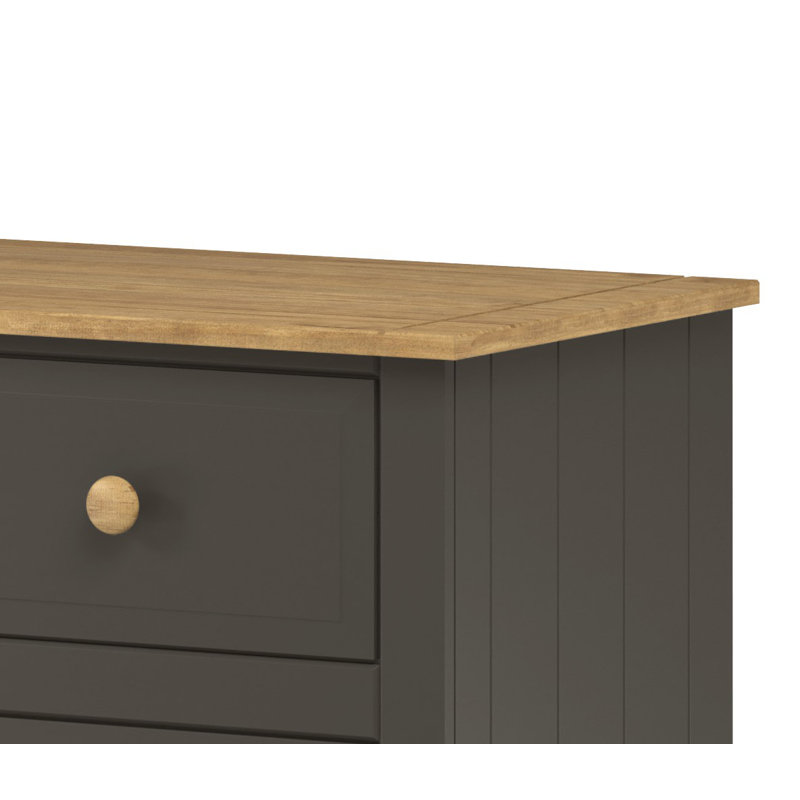 Crossland 2 Drawer Petite Bedside Table