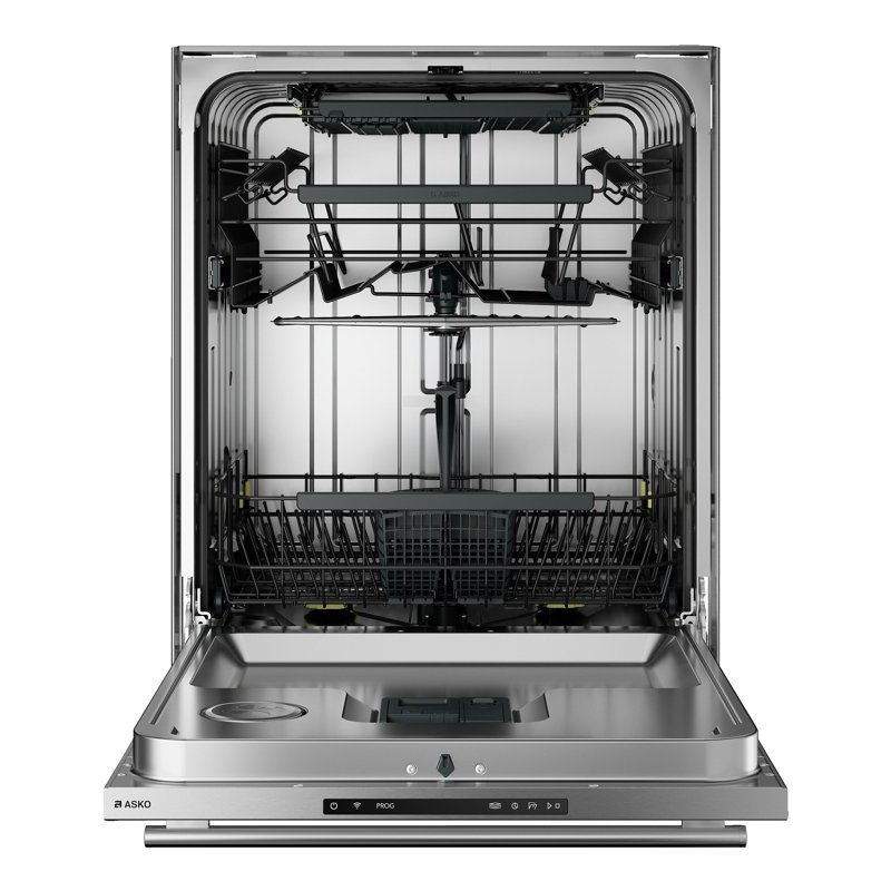 24" Stainless Steel Built-In Dishwasher with Tubular Handle