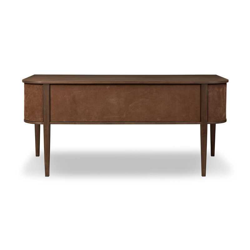 Mikeal Solid Wood Writing Desk