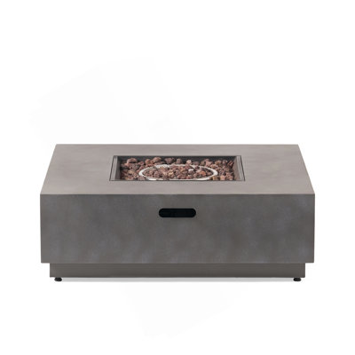 SQUARE Iron FIRE PIT-50 000 BTU