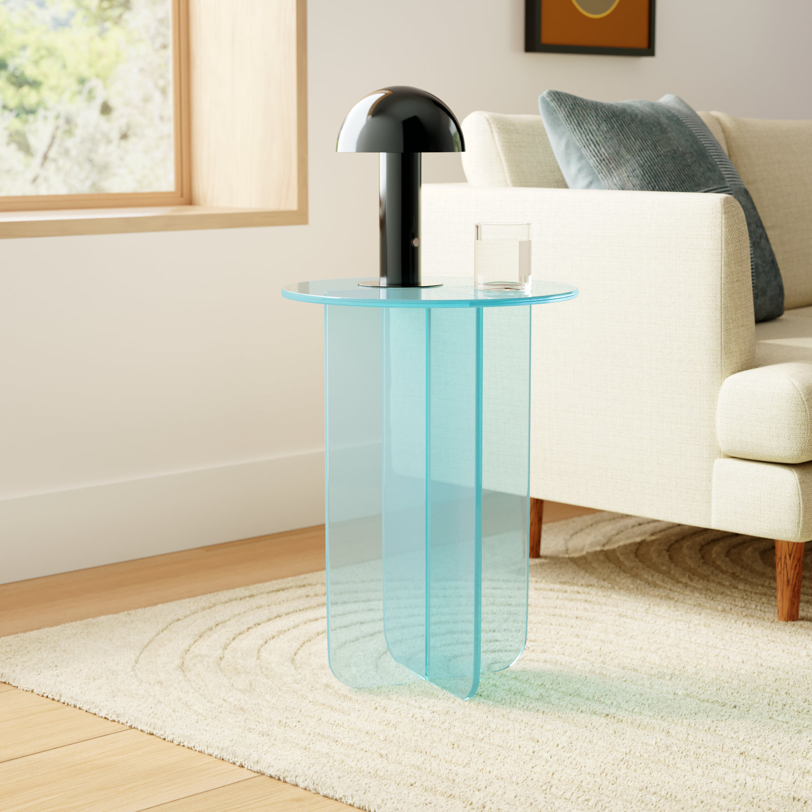 Vinci End Table, 22" H x 16" W x 16" D